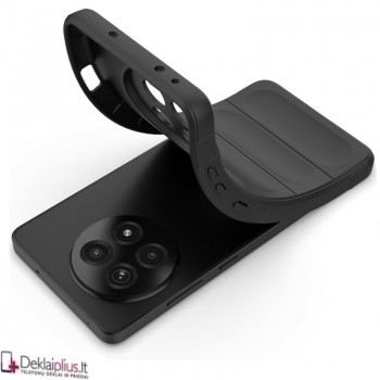 Magic Shield guminis dėklas - juodas (Oneplus 13R)